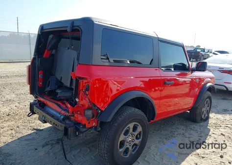 2024 Ford Bronco Big Bend из США, поврежденный, VIN 1FMDE7AH8RLA05289